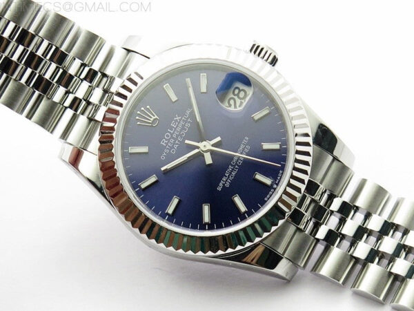 Datejust 31mm 278271 SS BP Best Edition Blue Stick Markers Dial on Jubilee Bracelet - Image 2