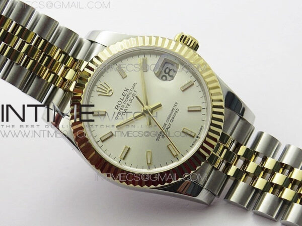 Datejust 31mm 278273 SS/YG BP Best Edition Silver Stick Markers Dial on SS/YG Jubilee Bracelet - Image 2
