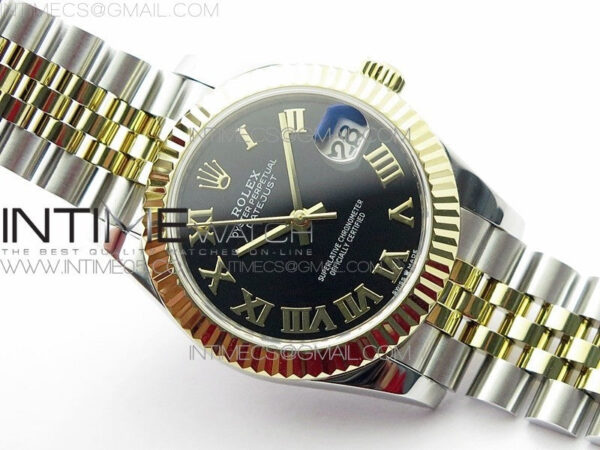 Datejust 31mm 278273 SS/YG BP Best Edition Black Roman Markers Dial on SS/YG Jubilee Bracelet - Image 2