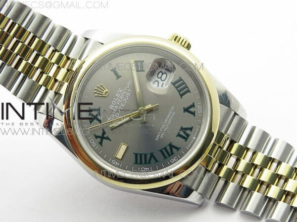 DateJust 36 SS/YG 126203 JDF 1:1 Best Edition Gray Dial on Jubilee Bracelet - Image 3