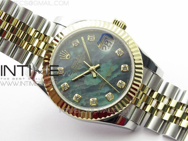 Datejust 31mm 278273 SS/YG BP Best Edition Gray MOP Diamond Markers Dial on SS/YG Jubilee Bracelet - Image 2