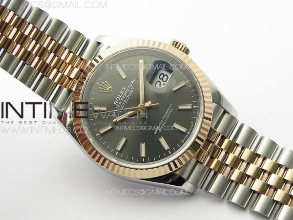 DateJust 36 SS 126231 VSF 1:1 Best Edition 904L Steel Gray Stick Dial on Jubilee Bracelet VS3235 - Image 2