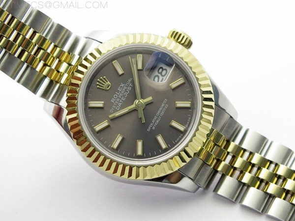 Datejust 28mm 279173 SS/YG BP Best Edition Green Sticks Markers Dial on SS/YG Jubilee Bracelet ETA2671 - Image 3