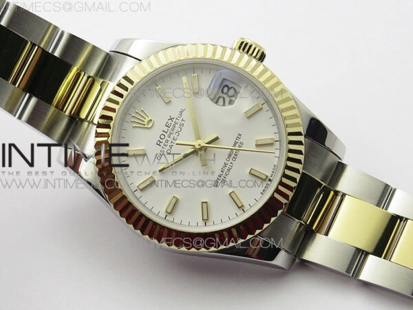 Datejust 31mm 278273 SS/YG BP Best Edition White Stick Markers Dial on SS/YG Oyster Bracelet - Image 2