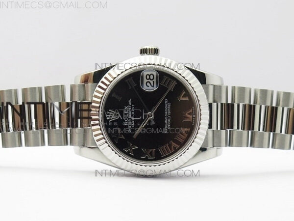 Datejust 31mm 278275 SS BP Best Edition Black Roman Markers Dial on SS President Bracelet - Image 2
