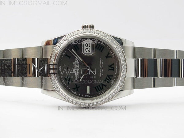 DateJust 36 SS 126234 BP 1:1 Best Edition Gray Dial on Oyster Bracelet - Image 3