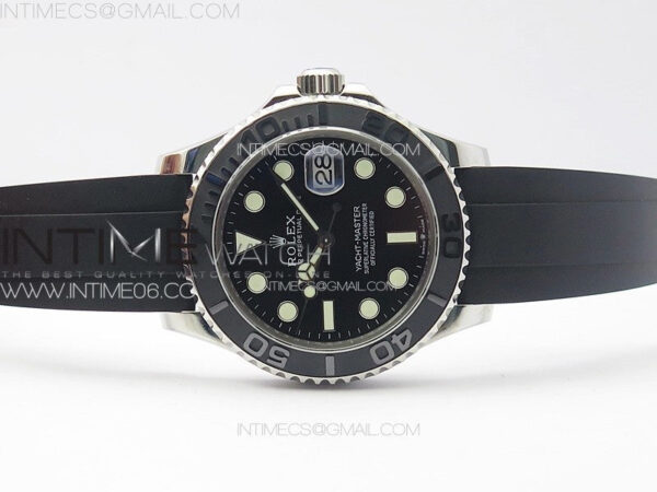 Yacht-Master 42mm 226659 APSF Best Edition 3D Black Ceramic Bezel on Oysterflex Strap SA3235 - Image 3