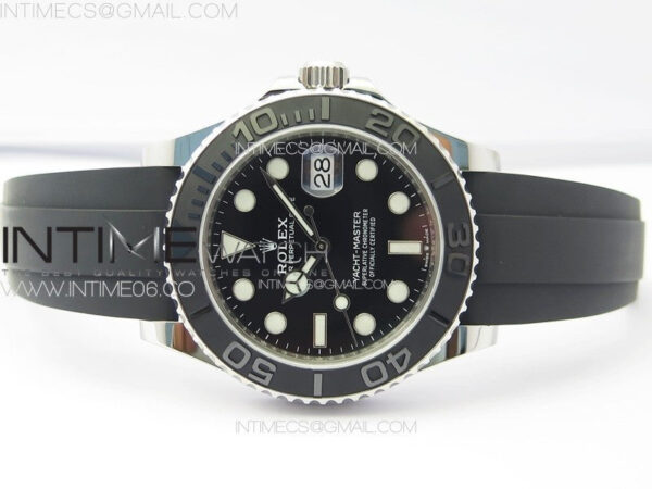 Yacht-Master 42mm 226659 Clean 1:1 Best Edition 3D Black Ceramic Bezel on Oysterflex Strap VR3235 - Image 3