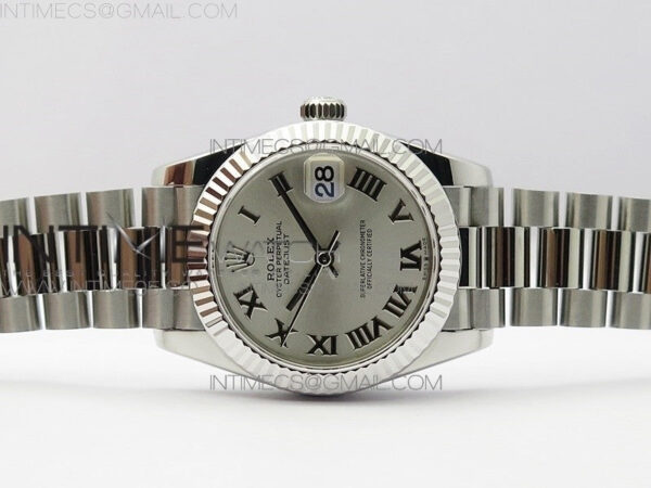 Datejust 31mm 278275 SS BP Best Edition Silver Roman Markers Dial on SS President Bracelet - Image 3