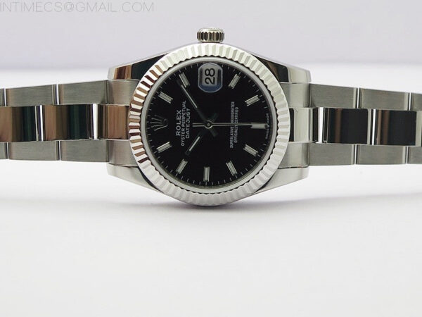 Datejust 31mm 278273 SS BP Best Edition Black Stick Markers Dial on Oyster Bracelet - Image 3