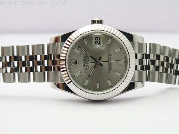 Datejust 31mm 278271 SS BP Best Edition Silver Stick Markers Dial on Jubilee Bracelet - Image 3