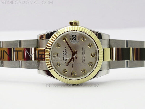 Datejust 31mm 278273 SS/YG BP Best Edition Silver Diamonds Markers Dial on SS/YG Oyster Bracelet - Image 3
