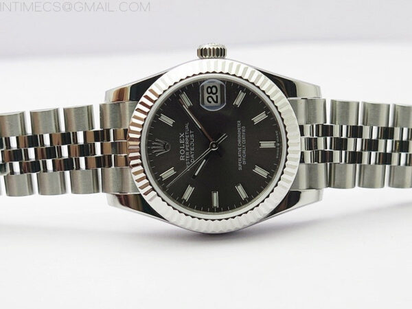 Datejust 31mm 278271 SS BP Best Edition Gray Sticks Markers Dial on Jubilee Bracelet - Image 5