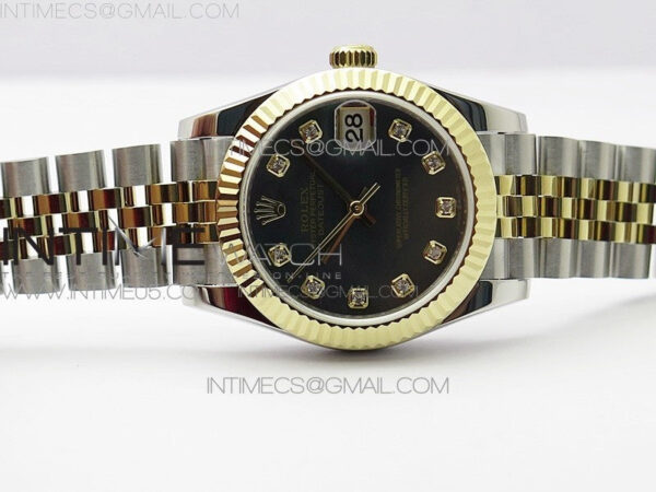 Datejust 31mm 278273 SS/YG BP Best Edition Gray MOP Diamond Markers Dial on SS/YG Jubilee Bracelet - Image 3