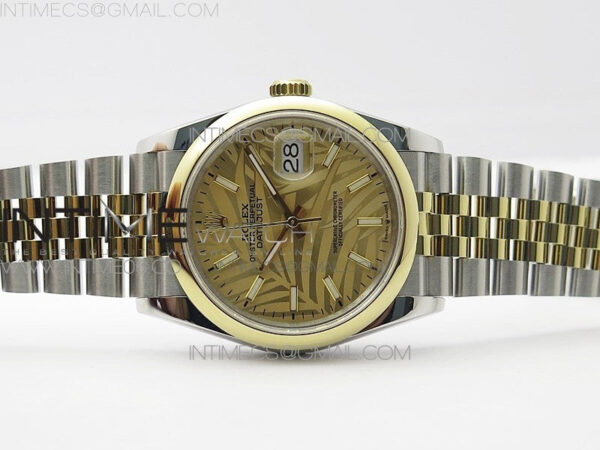 DateJust 36 SS/YG 126203 JDF 1:1 Best Edition New YG Dial on Jubilee Bracelet - Image 3