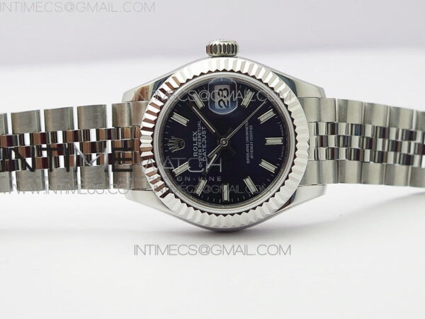 Datejust 28mm 279174 SS BP Best Edition Blue Sticks Markers Dial on SS Jubilee Bracelet ETA2671 - Image 3