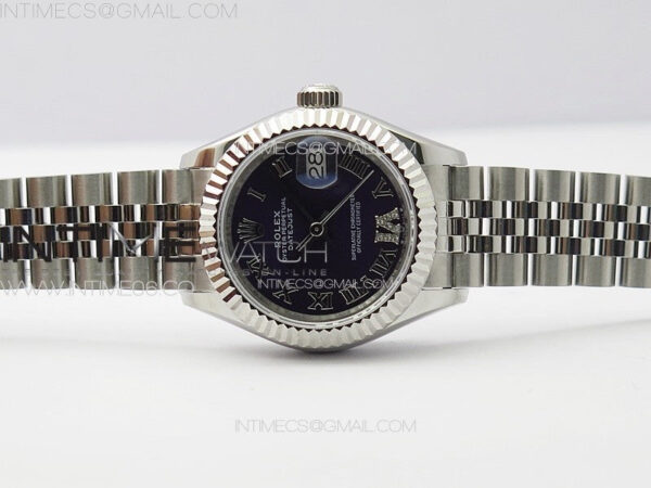 Datejust 28mm 279179 SS APSF Best Edition Blue Dial Roman Markers on SS Jubilee Bracelet NH05 - Image 3