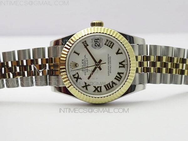 Datejust 31mm 278273 SS/YG BP Best Edition White Roman Markers Dial on SS/YG Jubilee Bracelet - Image 3