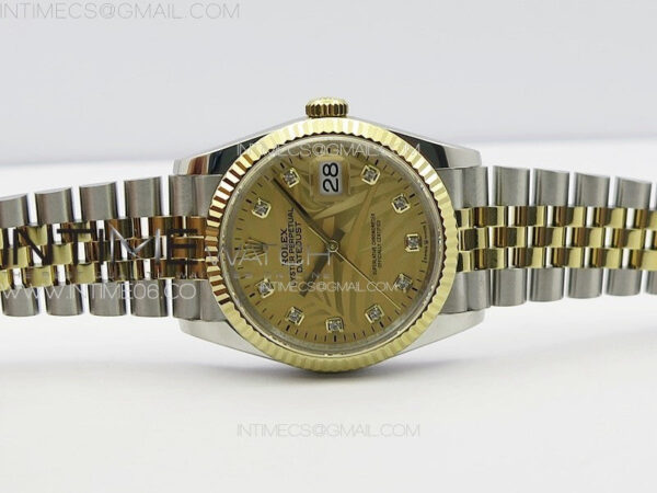 DateJust 36 SS/YG 126234 JDF 1:1 Best Edition New YG Dial on Jubilee SS/YG Bracelet - Image 3