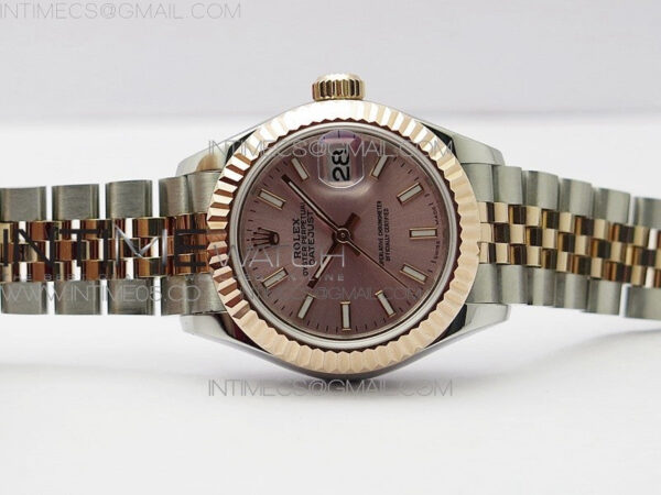Datejust 28mm 279173 SS/RG BP Best Edition Silver Sticks Markers Dial on SS/RG Jubilee Bracelet ETA2671 - Image 3