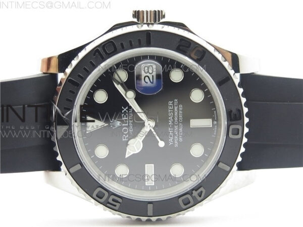 Yacht-Master 226659 42mm BP Maker Best Edition Black Ceramic Bezel on Oysterflex Rubber Strap A2824 - Image 3