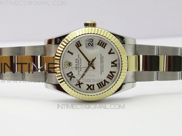 Datejust 31mm 278273 SS/YG BP Best Edition White Roman Markers Dial on SS/YG Oyster Bracelet - Image 5