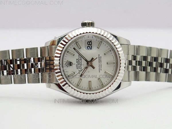 Datejust 28mm 279174 SS BP Best Edition White Sticks Markers Dial on SS Jubilee Bracelet ETA2671 - Image 3