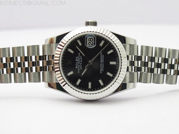 Datejust 31mm 278271 SS BP Best Edition Black Stick Markers Dial on Jubilee Bracelet - Image 3
