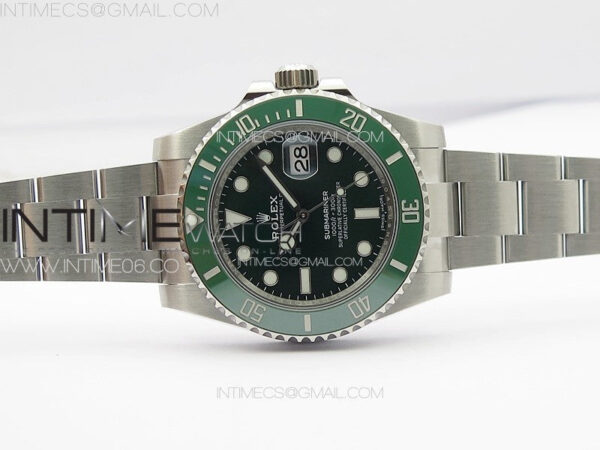 Submariner 116610LV 904L SS Case Best Edition Green Dial On 904L Bracelet NOOB V10 - Image 3