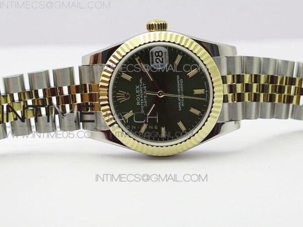 Datejust 31mm 278273 SS/YG BP Best Edition Gray Stick Markers Dial on SS/YG Jubilee Bracelet - Image 4