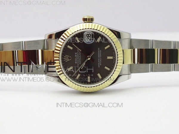 Datejust 31mm 278273 SS/YG BP Best Edition Gray Stick Markers Dial on SS/YG Oyster Bracelet - Image 3