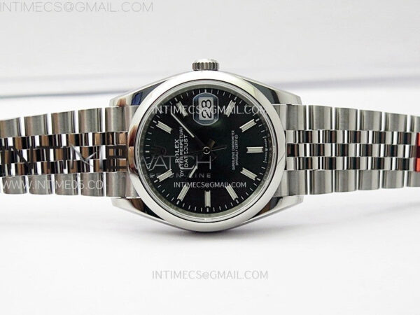 DateJust 36 SS 126200 904L Steel VSF 1:1 Best Edition Green Dial Sticks Markers on Jubilee Bracelet VS3235 - Image 3
