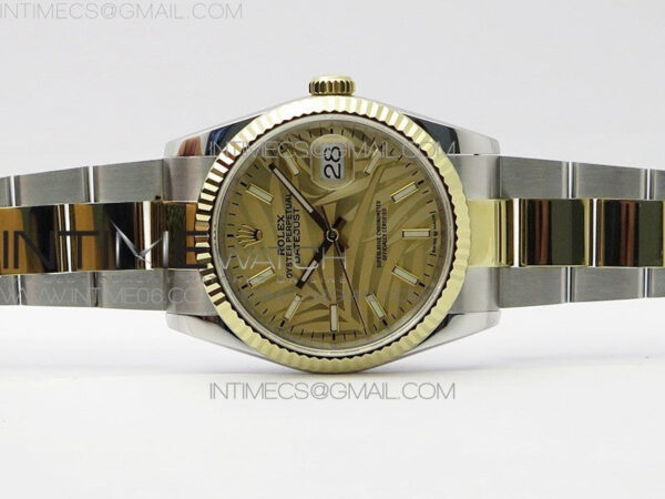 DateJust 36 SS/YG 126233 JDF 1:1 Best Edition New YG Dial on Oyster Bracelet - Image 3