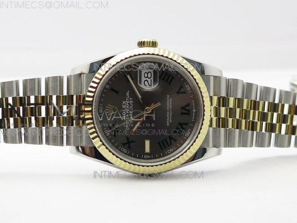 DateJust 36 SS/YG 126233 JDF 1:1 Best Edition Gray Dial on Jubilee Bracelet - Image 3
