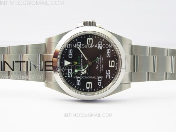 Air-King 126900 40mm 904L SS GMF 1:1 Best Edition Black Dial on 904L SS Bracelet - Image 3
