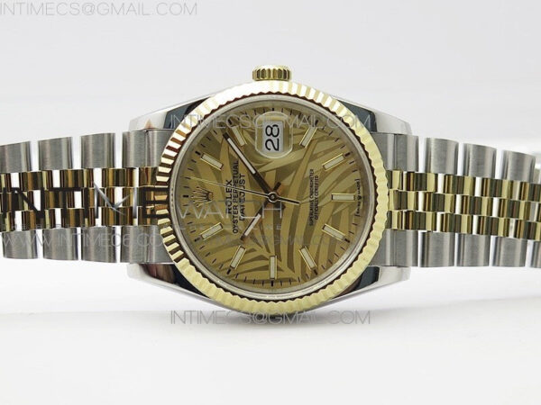 DateJust 36 SS/YG 126233 JDF 1:1 Best Edition New YG Dial on Jubilee Bracelet - Image 3