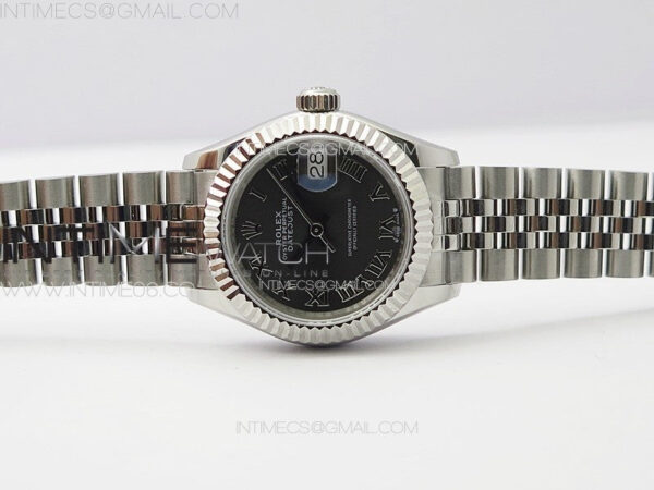 Datejust 28mm 279179 SS APSF Best Edition Gray Dial Roman Markers on SS Jubilee Bracelet NH05 - Image 3