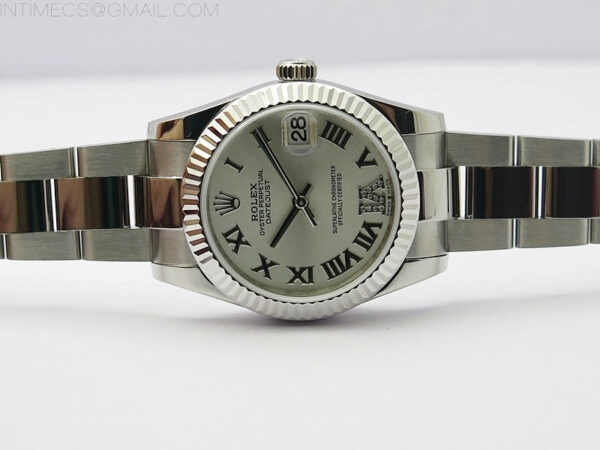 Datejust 31mm 278273 SS BP Best Edition Silver Roman Markers Dial on Oyster Bracelet - Image 3