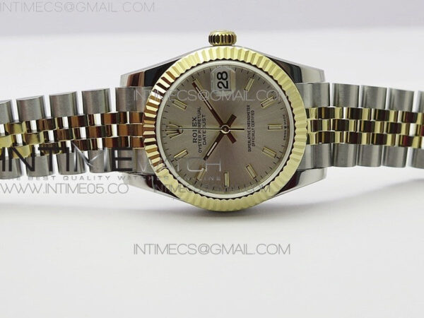 Datejust 31mm 278273 SS/YG BP Best Edition Silver Stick Markers Dial on SS/YG Jubilee Bracelet - Image 3