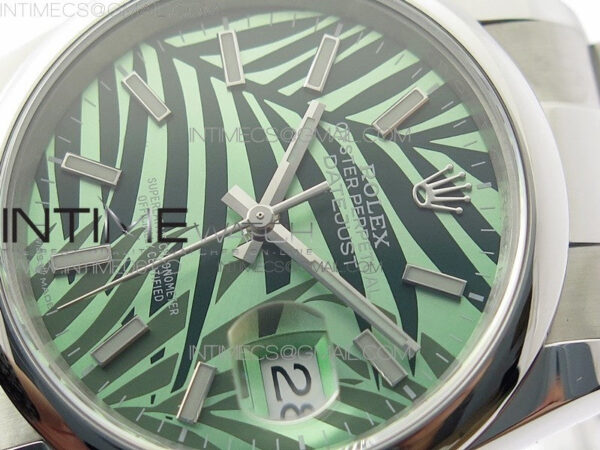 DateJust 36 SS 126200 BP 1:1 Best Edition New Green Dial on Oyster Bracelet - Image 4