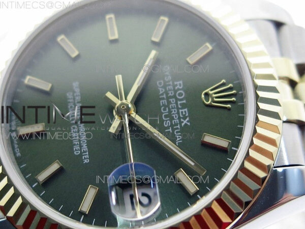Datejust 31mm 278273 SS/YG BP Best Edition Gray Stick Markers Dial on SS/YG Jubilee Bracelet - Image 3