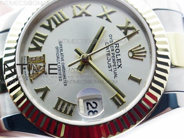 Datejust 31mm 278273 SS/YG BP Best Edition Silver Roman Markers Dial on SS/YG Oyster Bracelet - Image 4