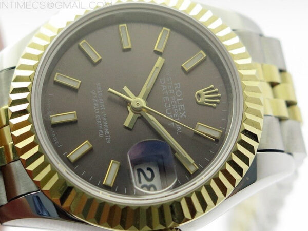 Datejust 28mm 279173 SS/YG BP Best Edition Green Sticks Markers Dial on SS/YG Jubilee Bracelet ETA2671 - Image 5