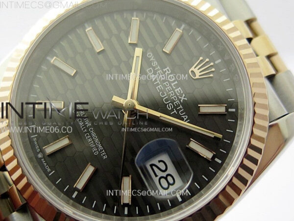 Cellini 50535 Moonphase RG GMF Best Edition White Dial on Brown Leather Strap A3195 V2 - Image 4