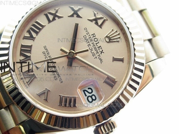 Datejust 31mm 278275 RG BP Best Edition RG Roman Markers Dial on RG President Bracelet - Image 5