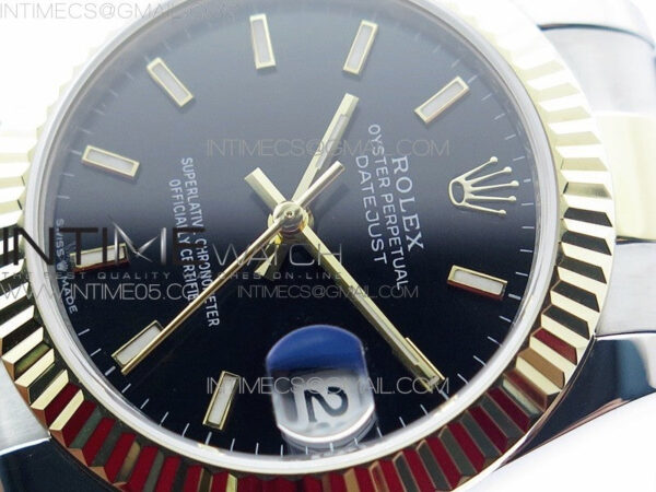 Datejust 31mm 278273 SS/YG BP Best Edition Black Stick Markers Dial on SS/YG Oyster Bracelet - Image 4