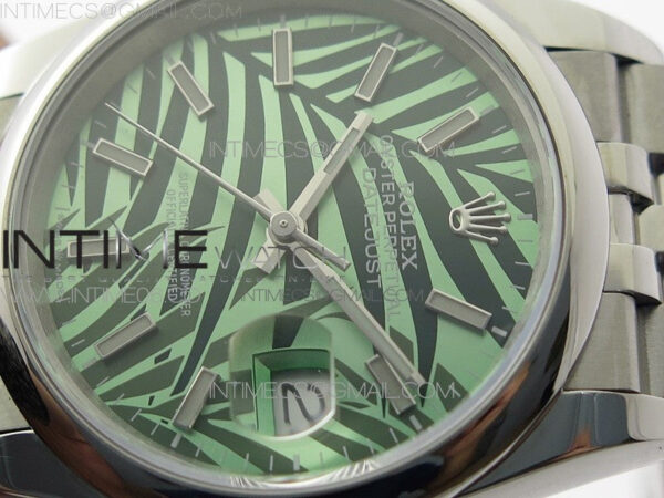 DateJust 36 SS 126200 BP 1:1 Best Edition New Green Dial on Jubilee Bracelet - Image 3