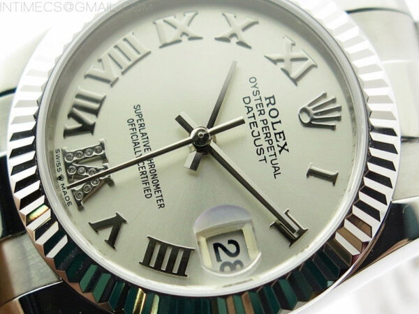 Datejust 31mm 278273 SS BP Best Edition Silver Roman Markers Dial on Oyster Bracelet - Image 5
