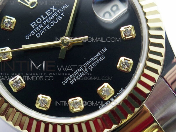 Datejust 31mm 278273 SS/YG BP Best Edition Black Diamonds Markers Dial on SS/YG Oyster Bracelet - Image 5
