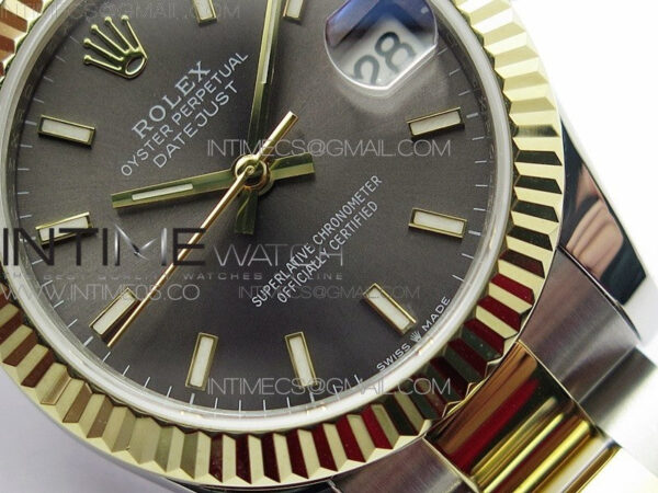 Datejust 31mm 278273 SS/YG BP Best Edition Gray Stick Markers Dial on SS/YG Oyster Bracelet - Image 4